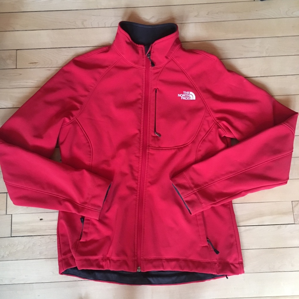 The North Face Red Softshell Jacket
